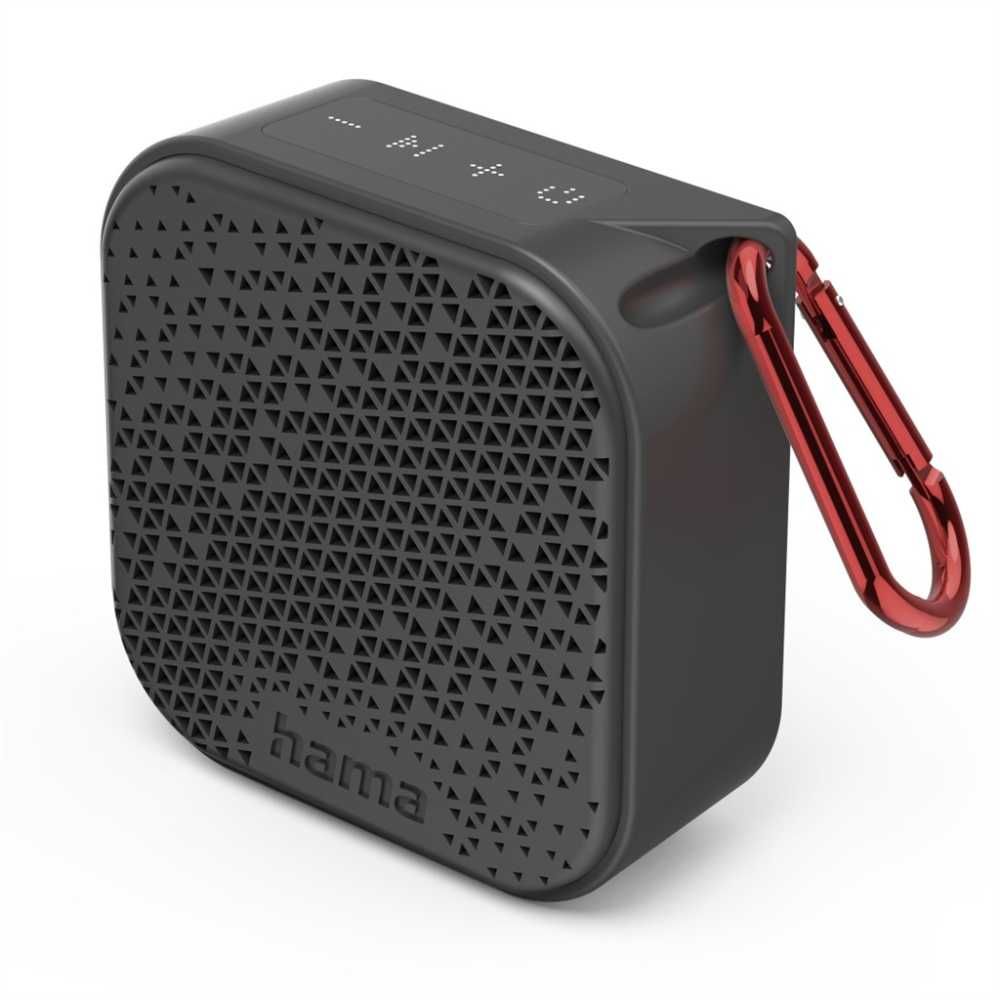 Przenośny głośnik bluetooth Hama Pocket black 2.0 czarny 3,5 W
