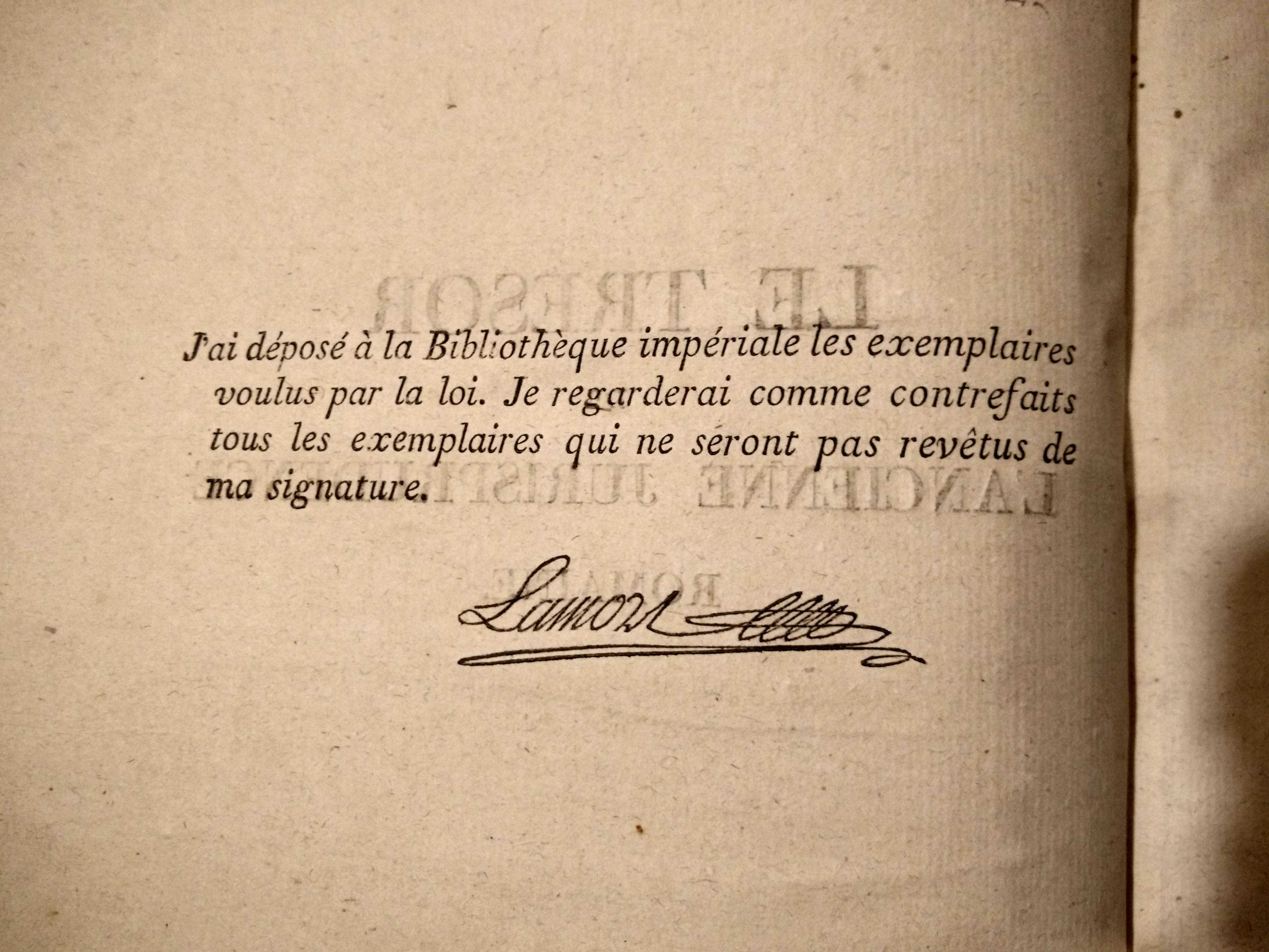 Le trésor de l'ancienne jurisprudence romaine - Ano de 1811