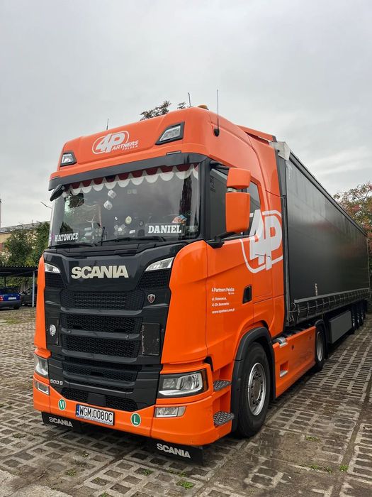 Scania 500S  Scania 500S, pierwszy właściciel, jeden kierowca