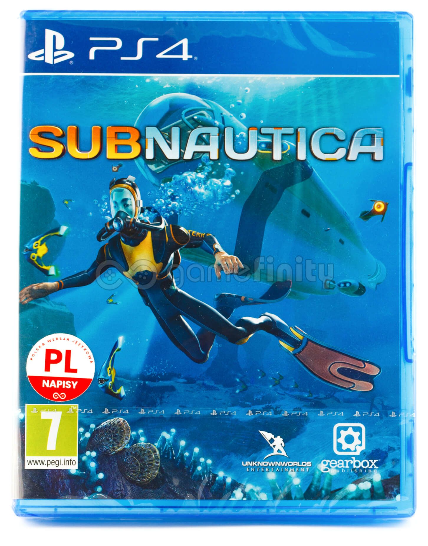 Subnautica PL/ENG (PS4) Gra nowa w folii