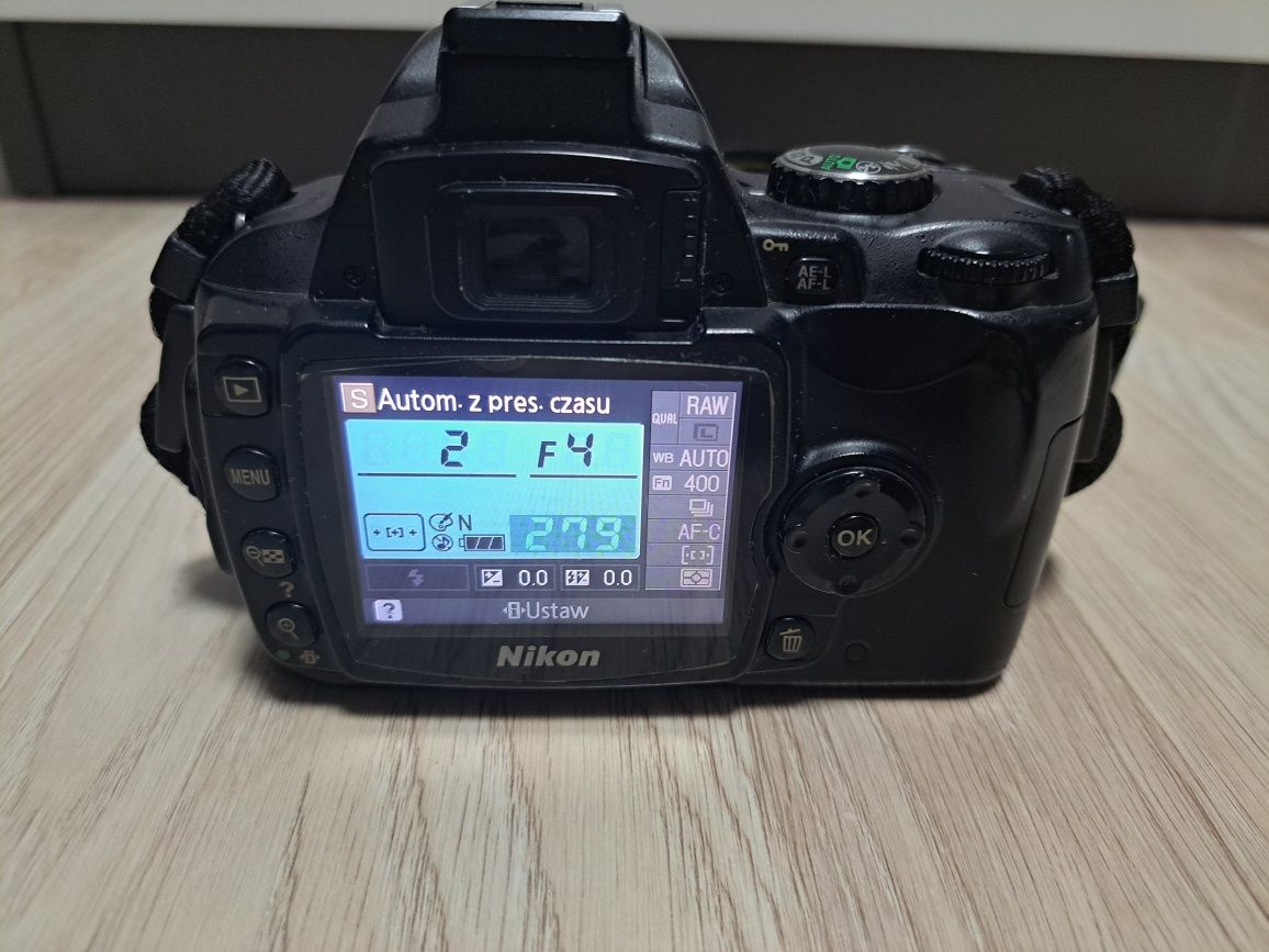 Lustrzanka, zestaw Nikon
