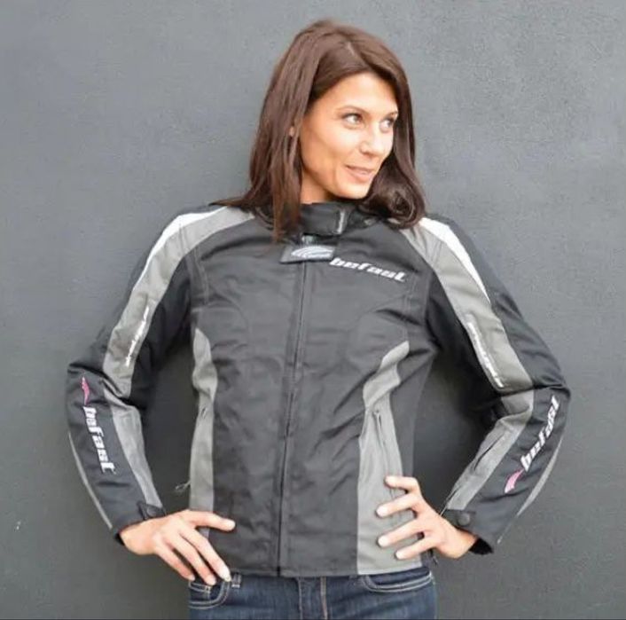 Жіноча текстильна мотокуртка Befast Climath Lady 3-шарова (L/XL)