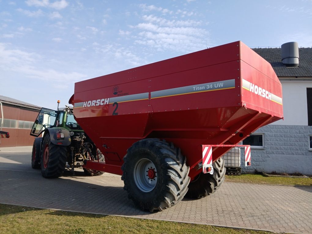 Przyczpa   wóz Przeładowcza przeładunkowa horsch UW 34