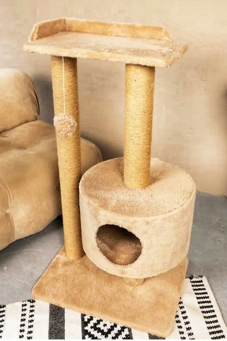 Будинок кігтеточка, когтеточка, дряпка для великого кота, кігтєточка