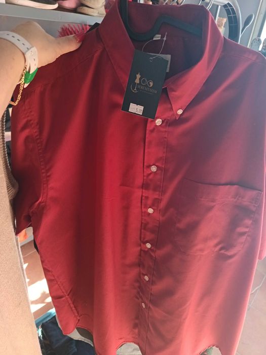 Camisas de homem tamanho grande