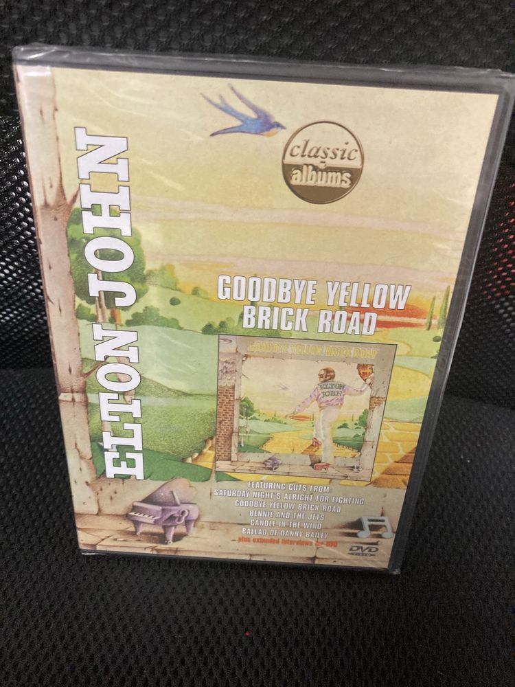 DVD Elton John "Goodbye Yellow Brick Road", Selado