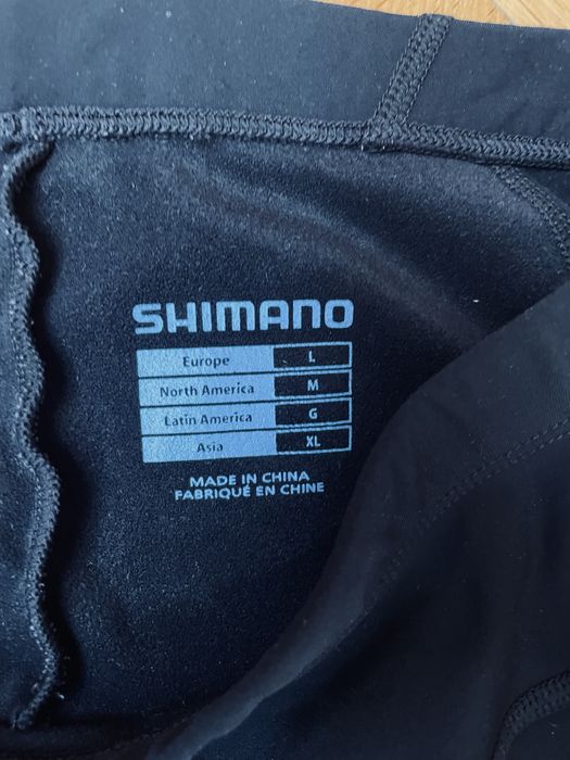 Spodnie rowerowe z wkładką Shimano Performance