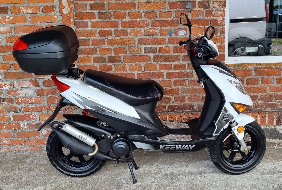 Keeway ry6,(Romet,Junak),Duży skuter!2T,6623km!Rocznik 12.2017!