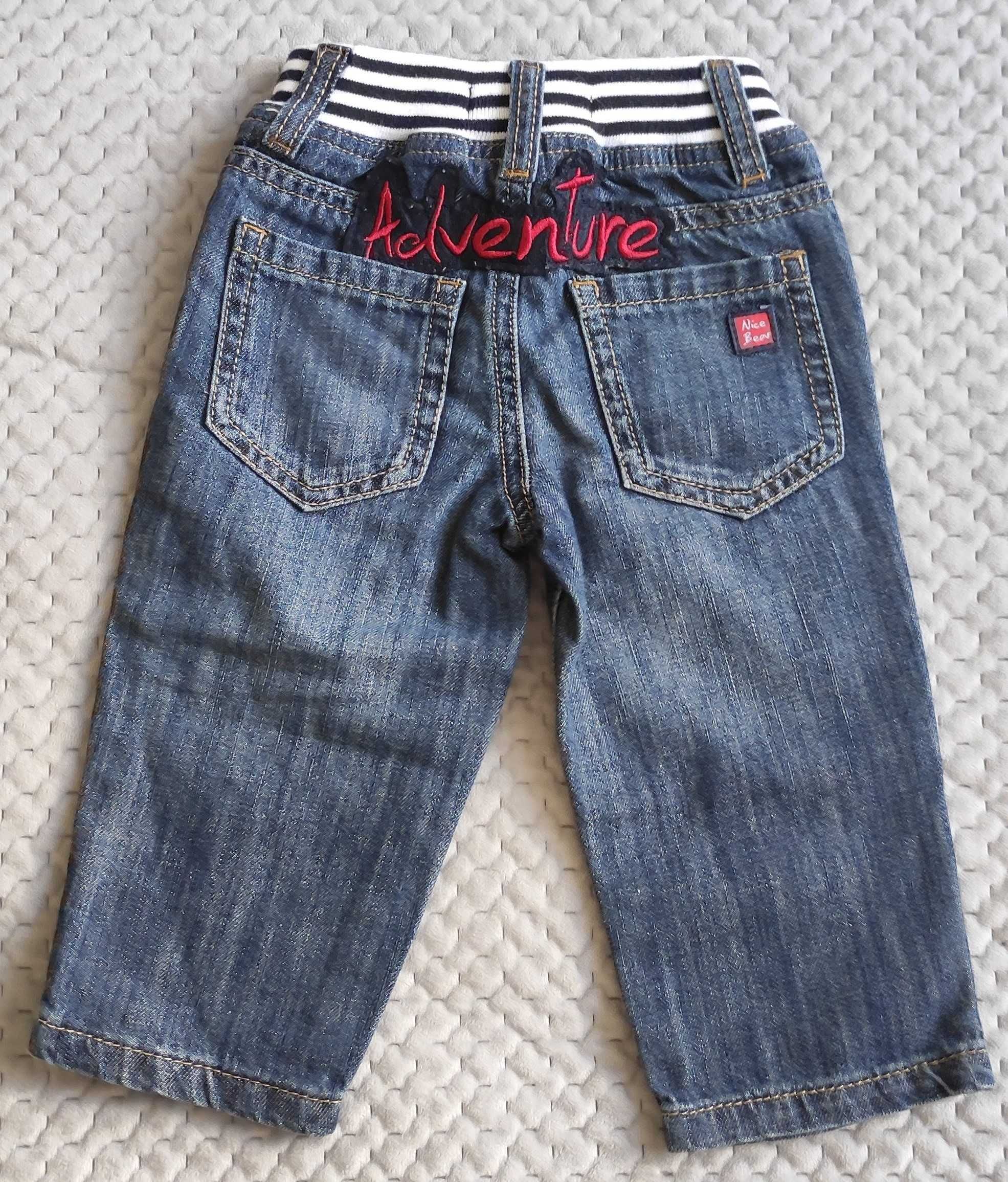 Wójcik babys śliczne jeansy r. 68