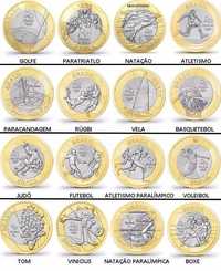 Coleção Moedas das Olimpíadas Rio 2016