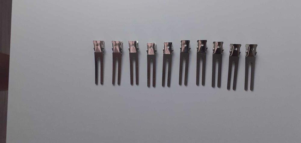 Spinki krokodylki, 50 szt. rękodzieło