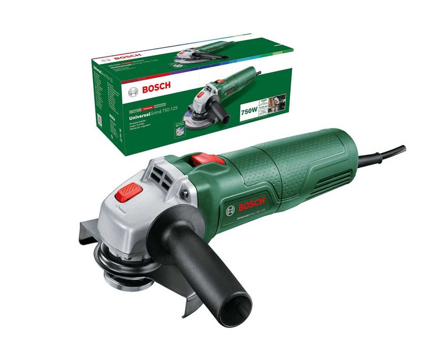 PRECYZYJNA Szlifierka Kątowa Bosch 750W 125Mm Domowa Warsztatowa NOWA