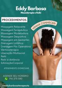 Massagem Terapêutica, Estética e Reiki