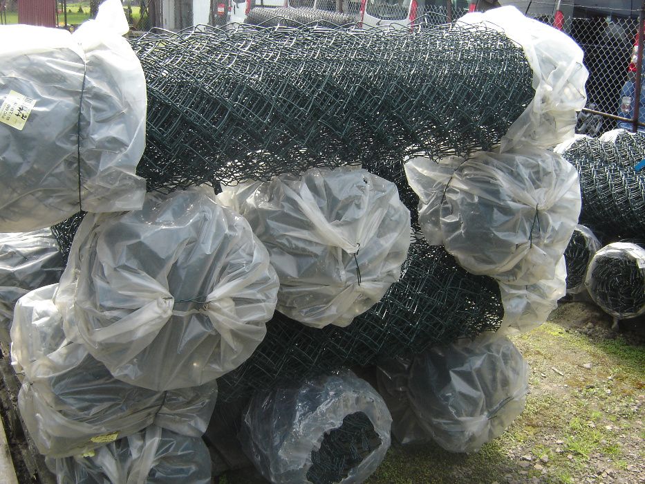 Siatka ogrodzeniowa ZN/PVC wys.1,50 zielona