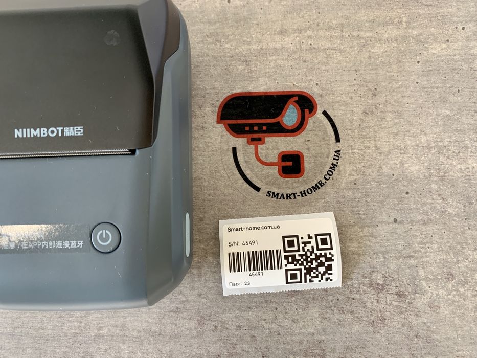 Niimbot B1 B21 B23 Термопринтер принтер наклеек этикеток беспроводной
