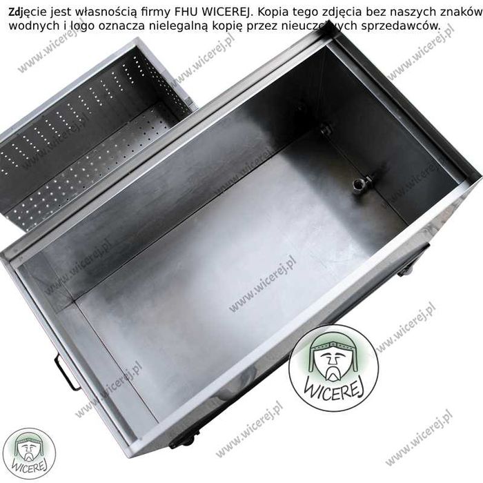 Duża topiarka parowa na 20/28 ramek Warszawskie Poszerzane i Zwykłe