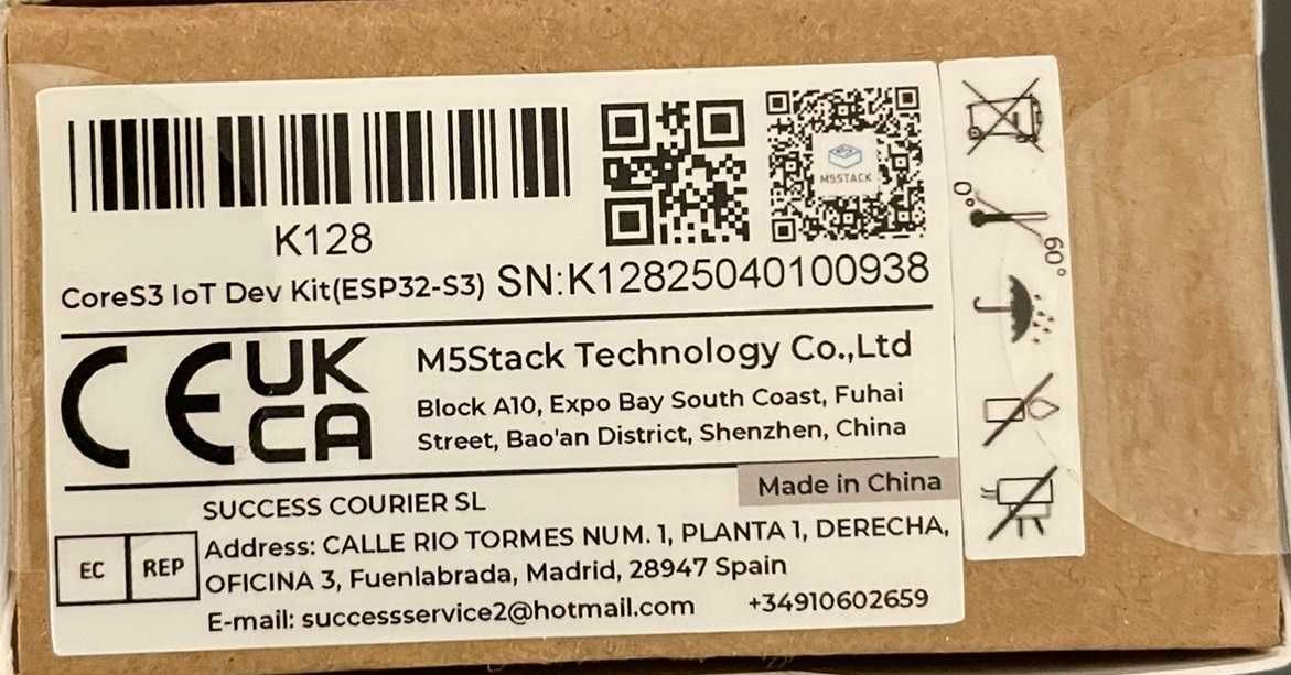 M5Stack CoreS3 ESP32-S3 стартовий набір для розробки модуль розробника