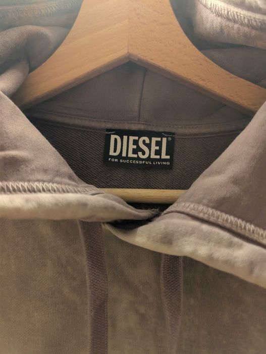Bluza z kapturem (hoodie) damska Diesel
