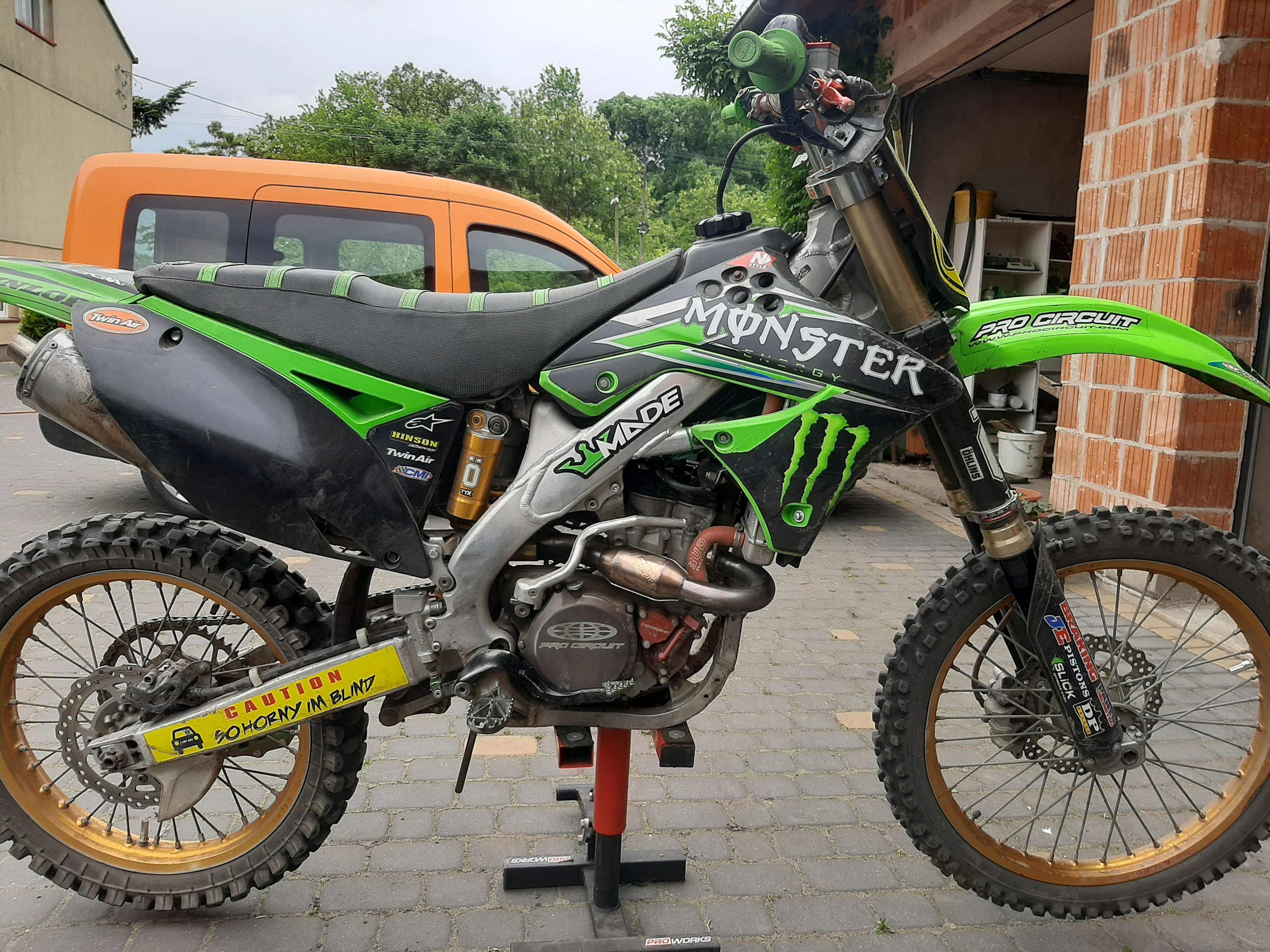 Kawasaki kxf250 po  remoncie