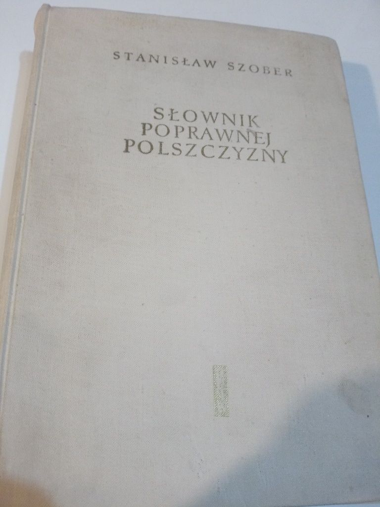 Słownik poprawnej polszczyzny - Stanisław Szober