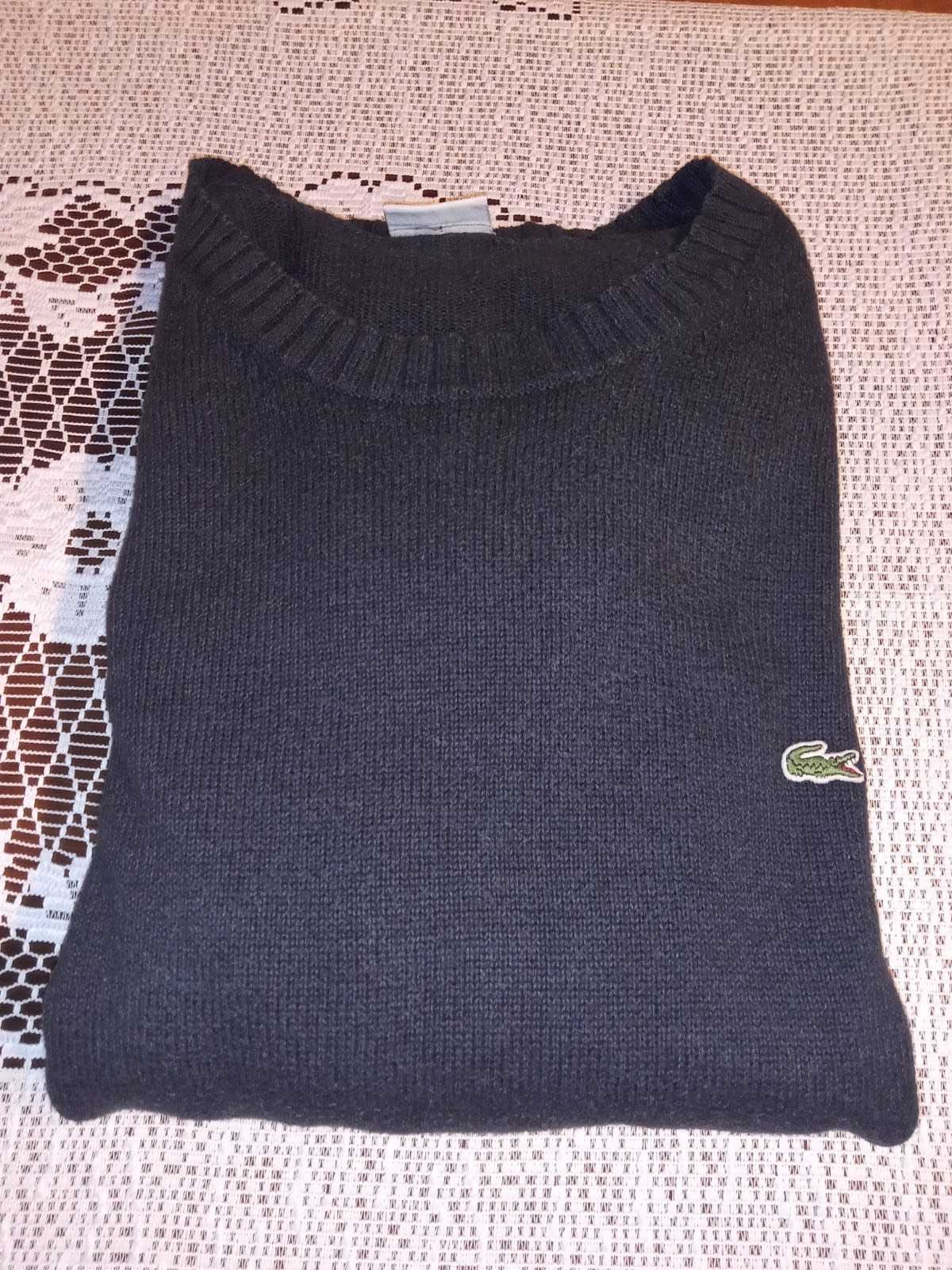 Sweter męski marki Lacoste- rozmiar XXL