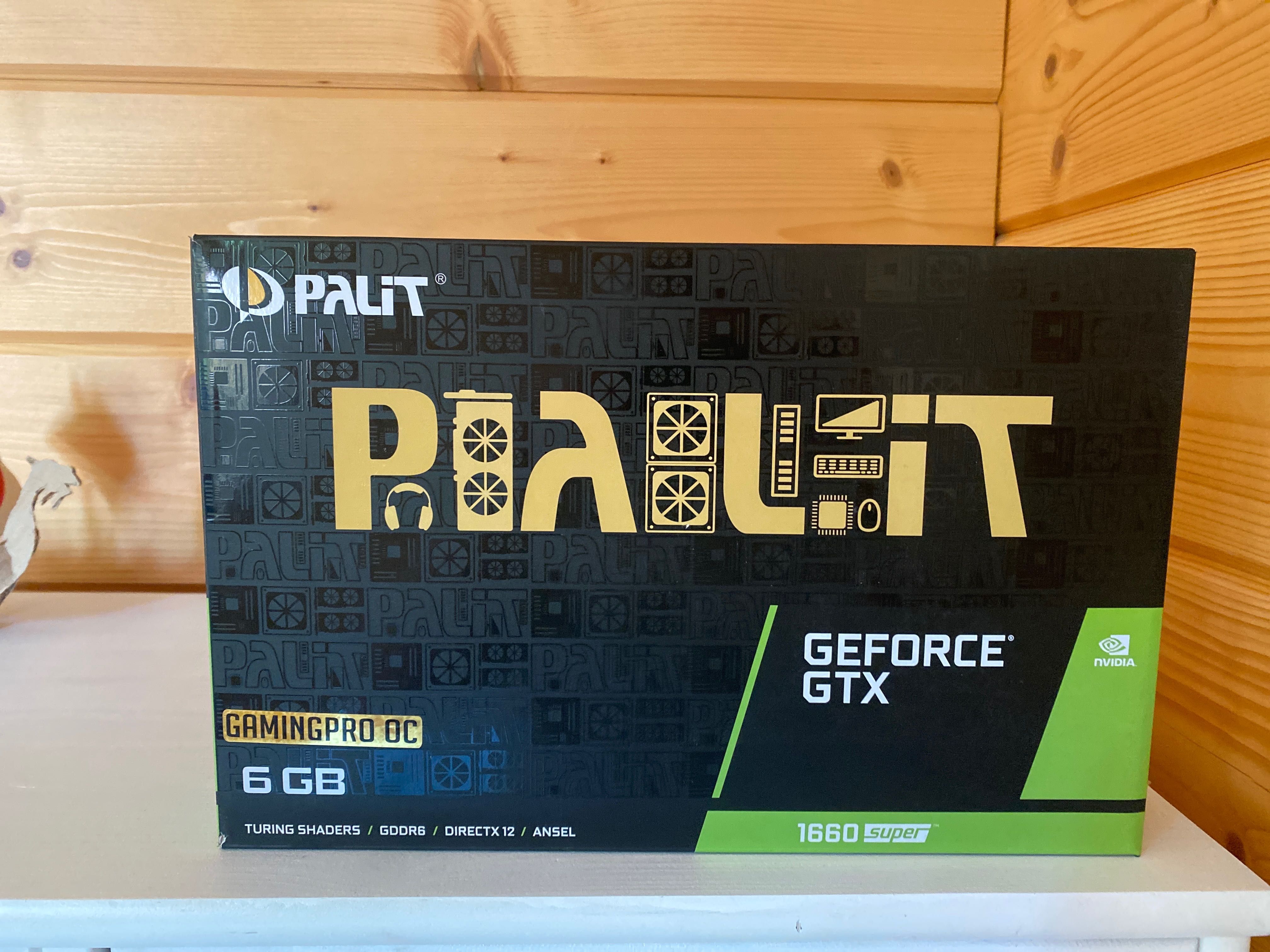 Видеокарта Palit GeForce GTX 1660 Super 6GB GamingPro