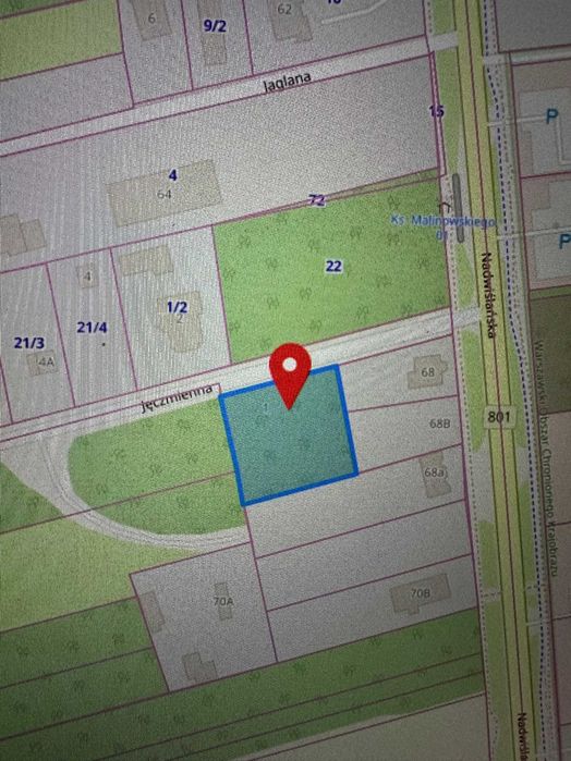 Józefów, piękna działka 1203m ze starodrzewiem w doskonałej lokalizac.