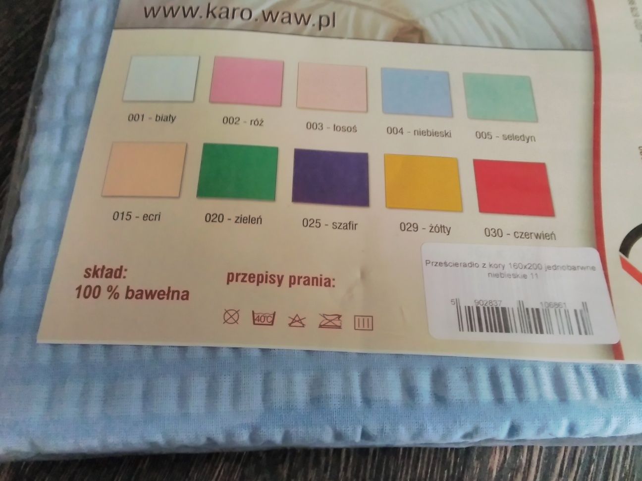 Prześcieradła z kory