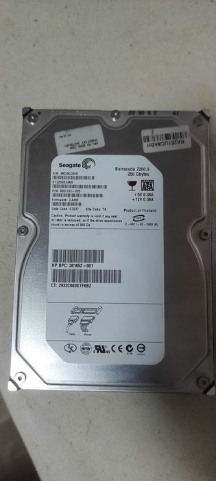 Жесткий диск Seagate Barracuda 7200.10 250GB 7200rpm