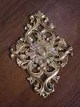 Dekora drewniana chrom ornament