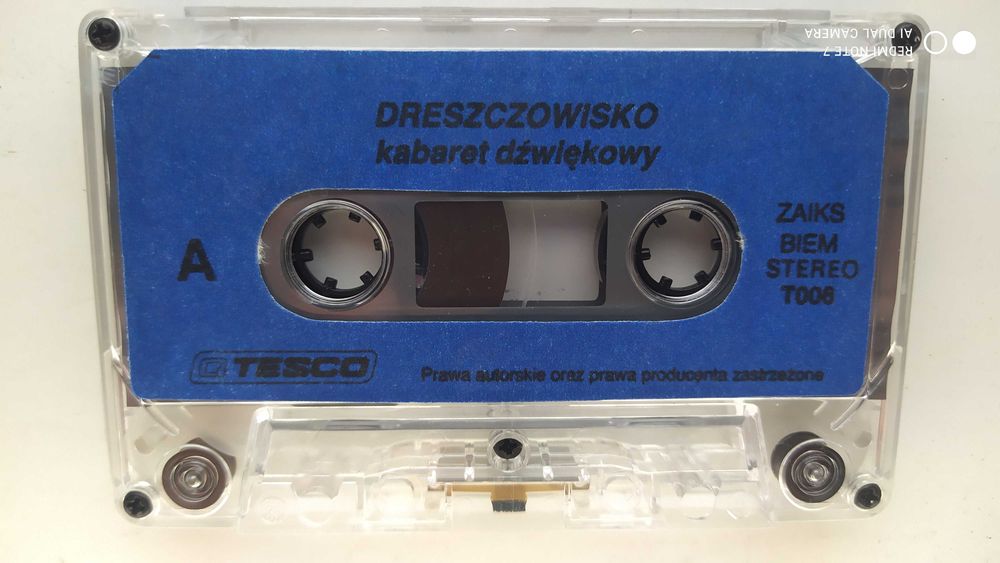 Maciej Zębaty Dreszczowisko Kabaret kaseta unikat