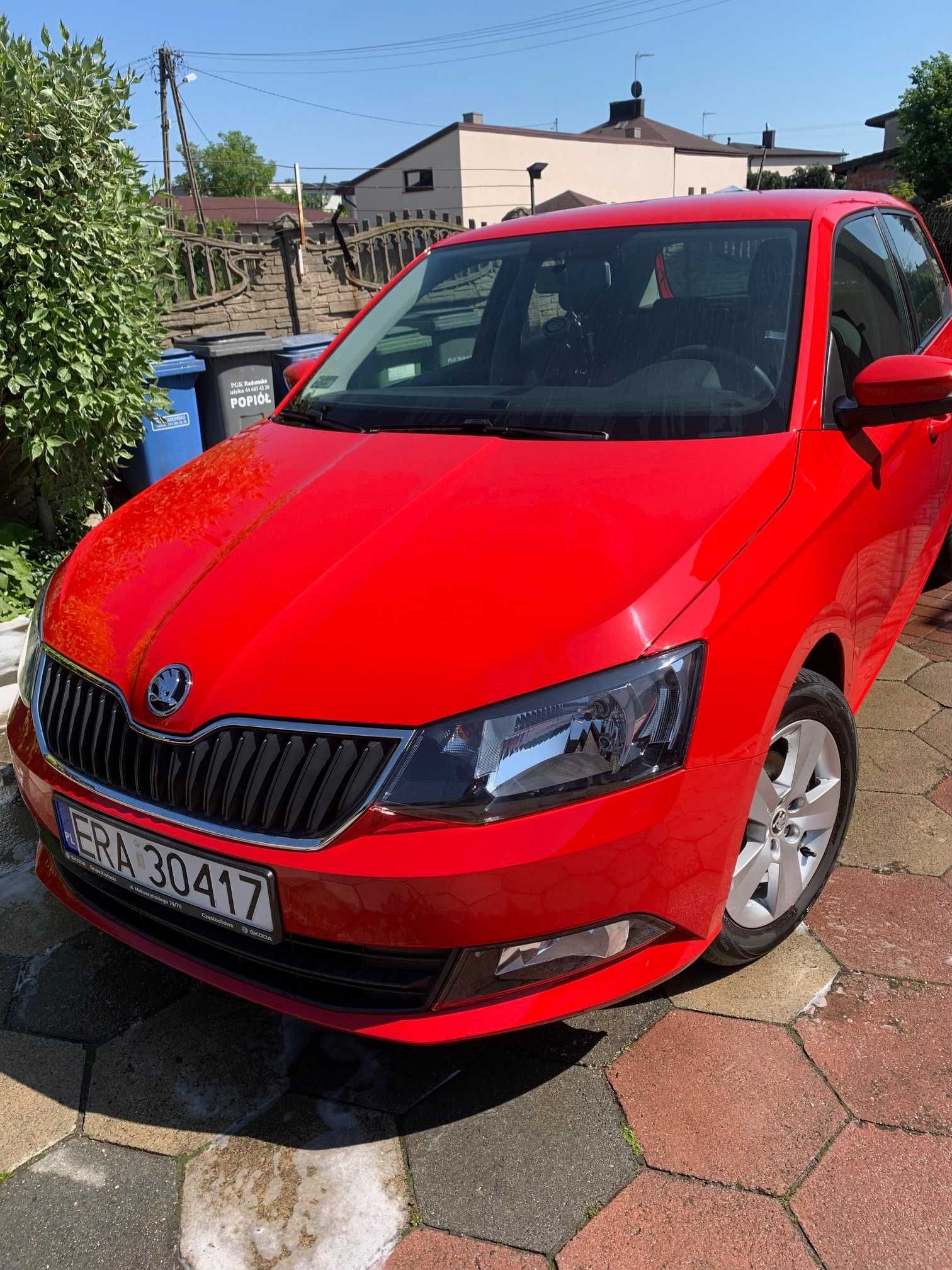 Skoda fabia 2018 72 tys. przebieg hatchback krajowe
