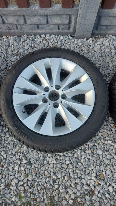 BBS Germany - Felgi 17" - Oryginalne BMW 5x120 - Opony zimowe.