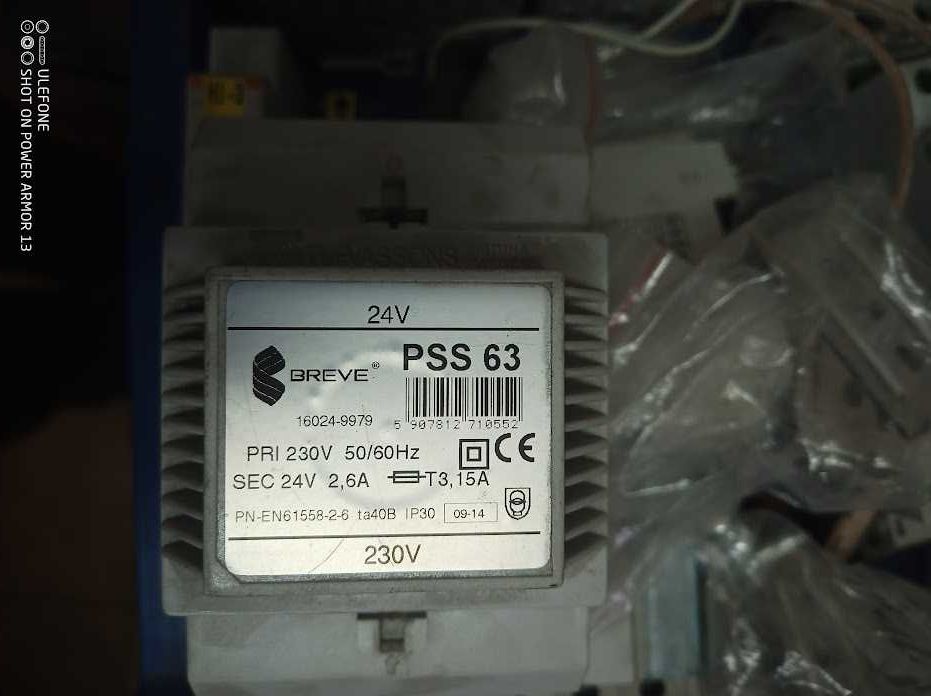 Transformator PSS 63 230/ 24V BREVE