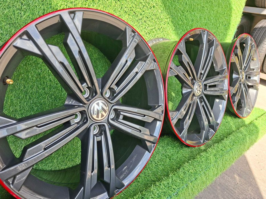 [A89] ALUFELGI 18'' 5x112 ORYGINAŁ VW GTI Touran,Golf,T-Roc,Passat.