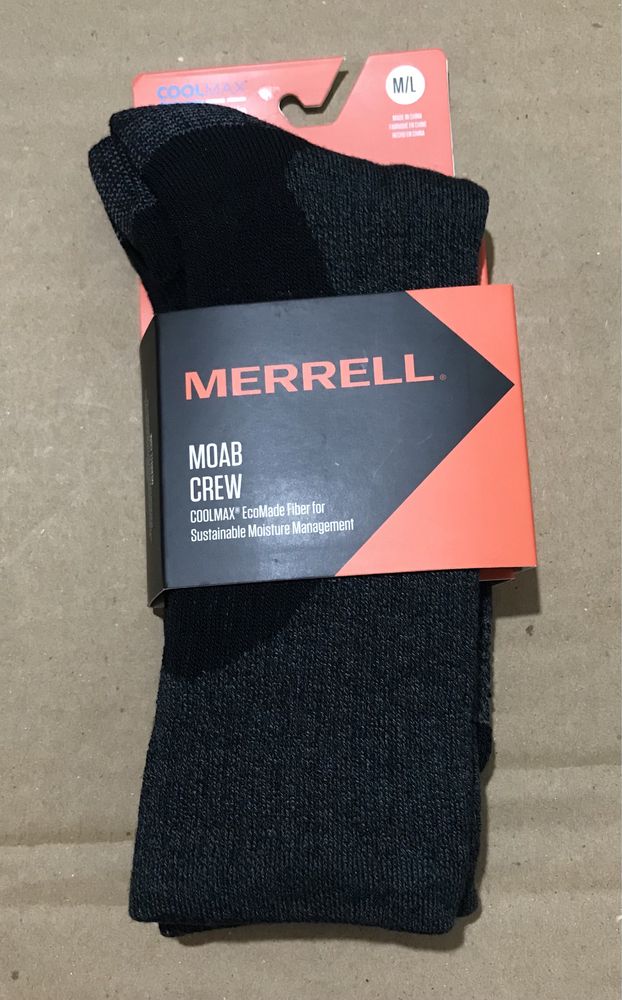 Трекінгові носки Merrell moab crew coolmax