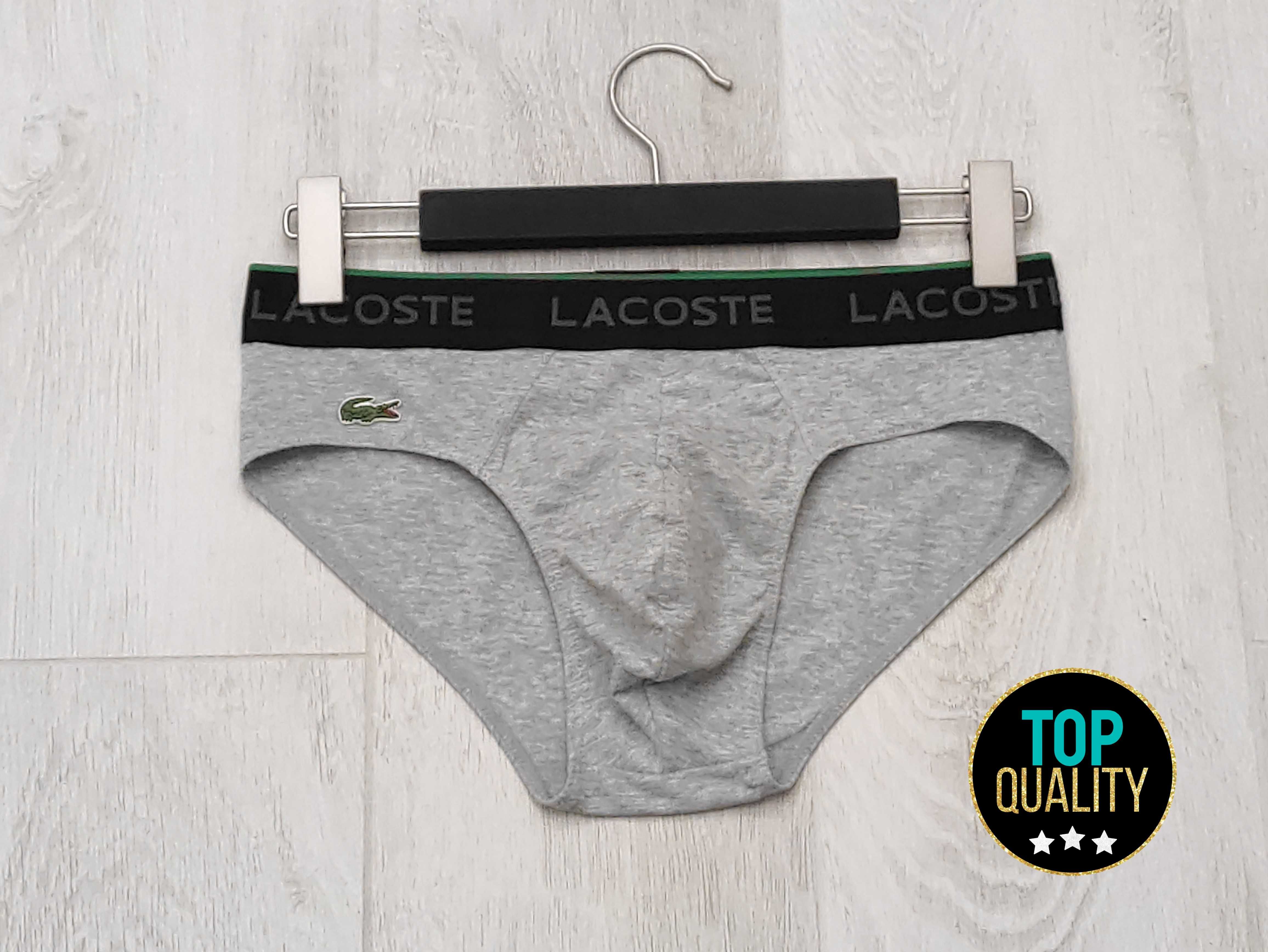 Чоловічі труси сліпи Lacoste повномірна модель.