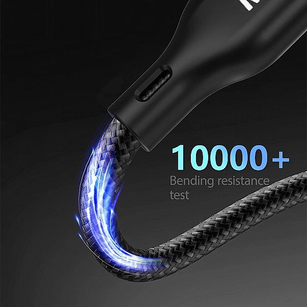 Kabel z ładowarką do Apple Watch Dudao A12Max+ PD 100W 3w1: USB-C Ligh