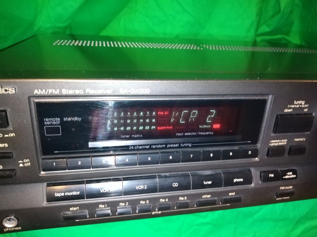 Amplificador Technics Mod SA GX 200