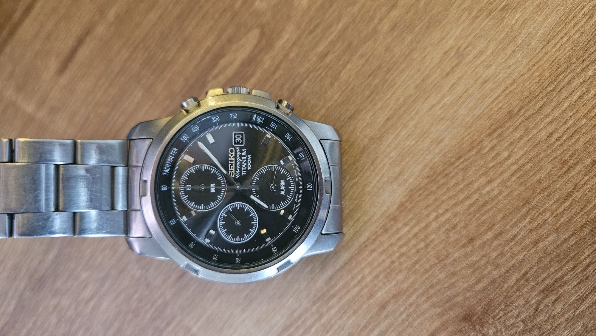 Seiko Tytanowy Alarm oryginał Titan Gratis Casio