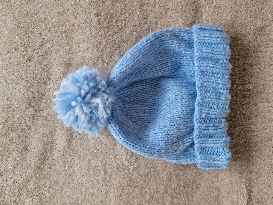 Zimowa czapka niemowlęca