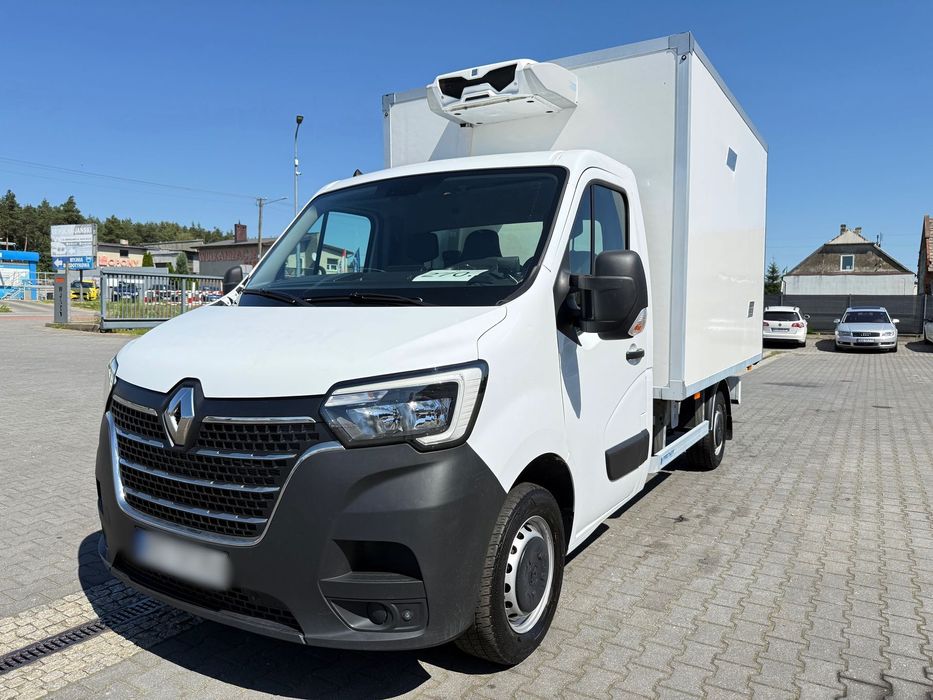 Renault Master 145 DCI Kontener 3x Drzwi 230V Chłodnia/Mroźnia do -12, Salon PL, Jeden Właściciel  NR.270 Klimatyzacja, Kamera Cofania, Radio BT