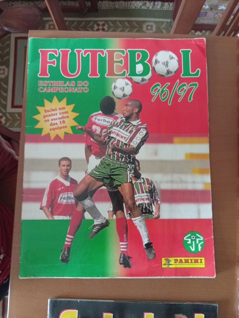 Coleção de Cadernetas Panini Completas (1995 a 2002) – Como Novas!