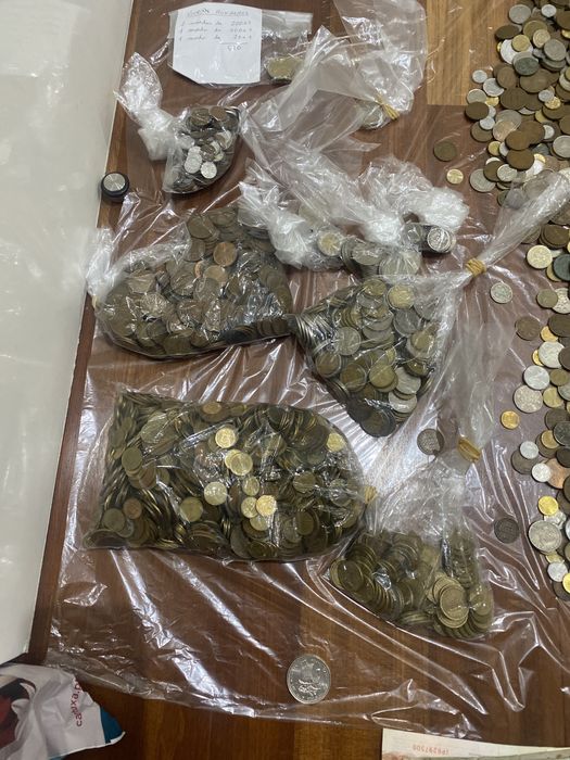 Moedas - Baú do Tio Patinhas - 24,4 Kg moedas