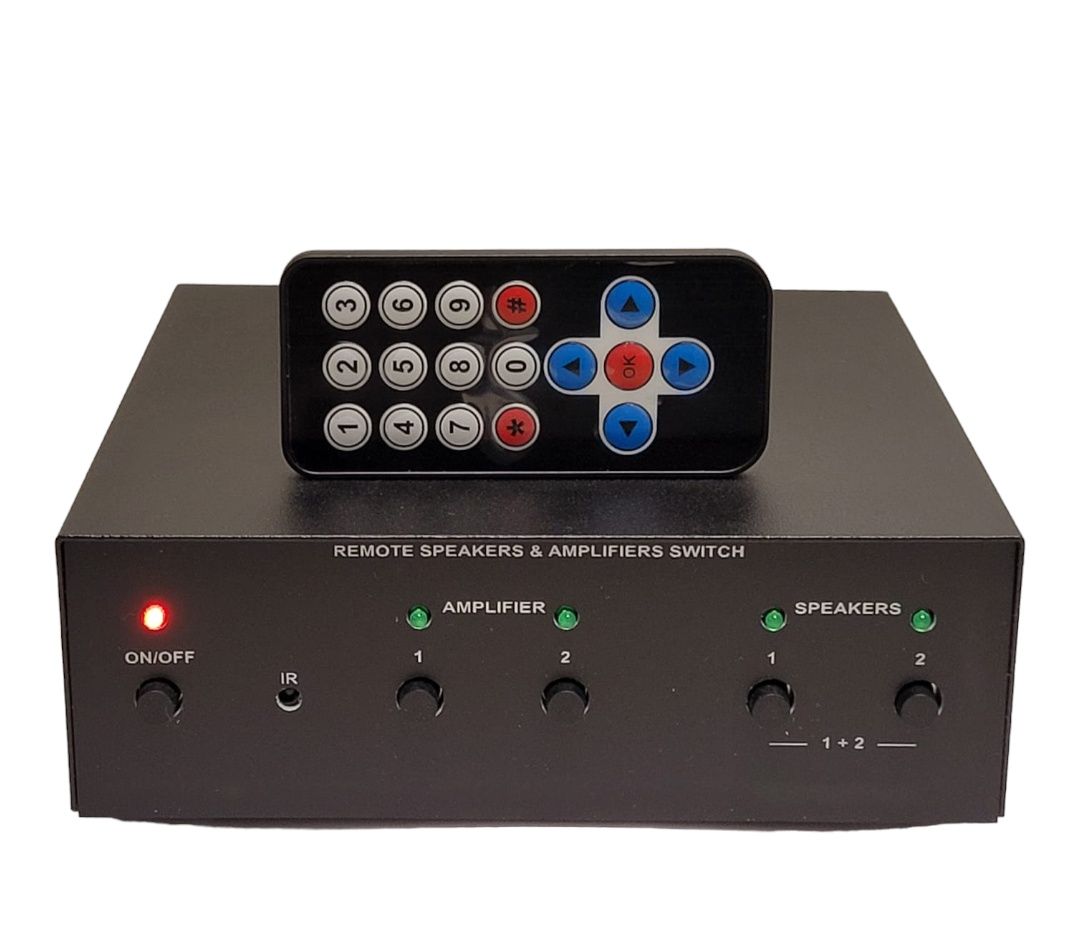Remote Audio Speakers & Amplifiers Switch Pilot przekaźniki