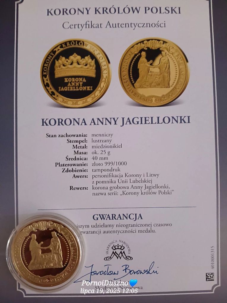 Srebrna dolarówka + Dwa medale