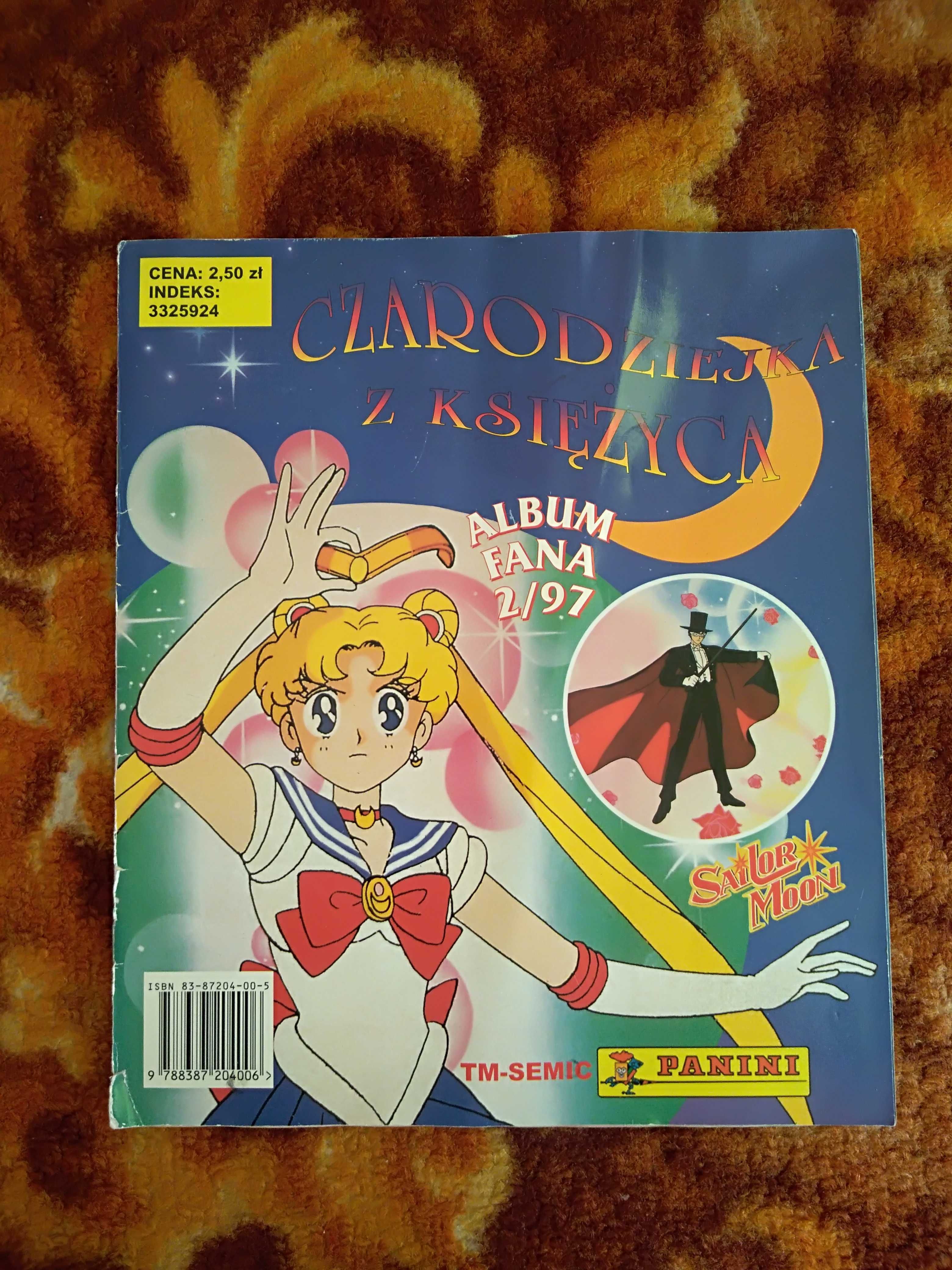 Czarodziejka z Księżyca Album fana 2/97 Sailor Moon kompletny
