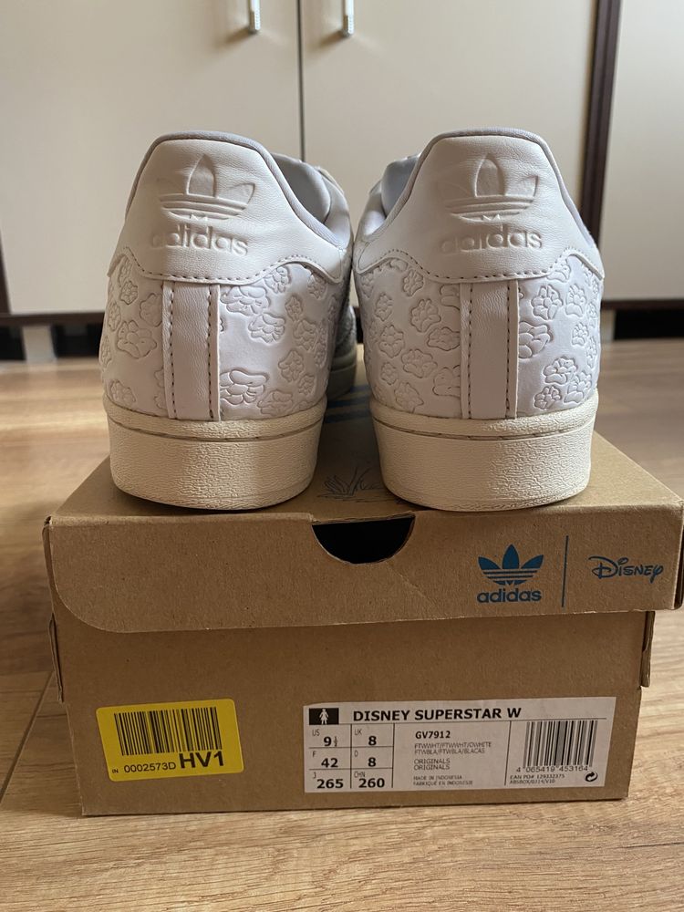 Buty Adidas Superstar x Disney, rozmiar 42