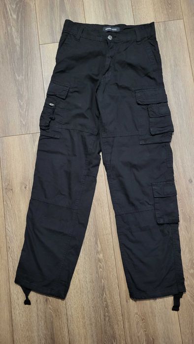 Джинси/штани чорні, карго