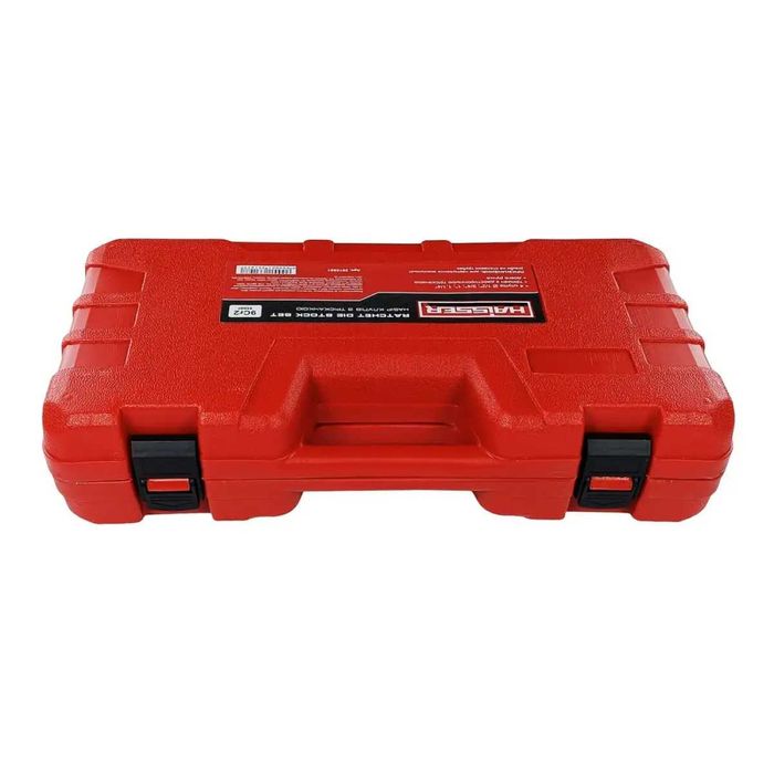 Набір клупів з тріскачкою 4 шт. 1/2", 3/4", 1", 1.1/4" Haisser 2018801